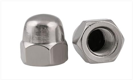 5 STÜCKE M3-M20 304 Edelstahl Überwurfmutter American Fine Tooth Reverse Tooth Schraubkappe Runde Kugelkopf-Überwurfmutter.(316 Stainless steel,M10)