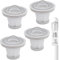 4 pezzi di ricambio per filtri Hepa, filtro Hepa, aspirapolvere senza fili, aspirapolvere Mi Mini, ricambio Cleanmaxx, filtro Hepa, per Xiao-mi Mijia Mini aspirapolvere manuale Ssxcq01xy, pezzi di