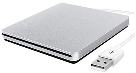 NGBFF Lettore Dvd Portatile,Lettore Dvd, USB 2.0 Esterno CD Dvd Rom RW Player Burner Drive for Laptop,per la casa, l'auto