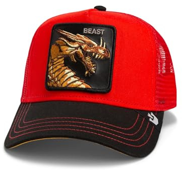 Goorin Bros. Tiermotiv A-Frame Trucker Cap Sommer 2025 Kollektion Mesh Kappi Patch Beast Hahn Hund