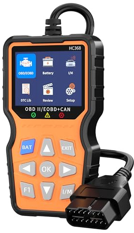 SETAWEEH OBD2 Diagnosegerät, KFZ Fehlerauslesegerät mit Batterietester Funktion, 13 Sprachen Auto Auslesegerät für nach 2008 alle Fahrzeuge, Universal Fehlercode für BMW VW Mercedes alle Fahrzeuge