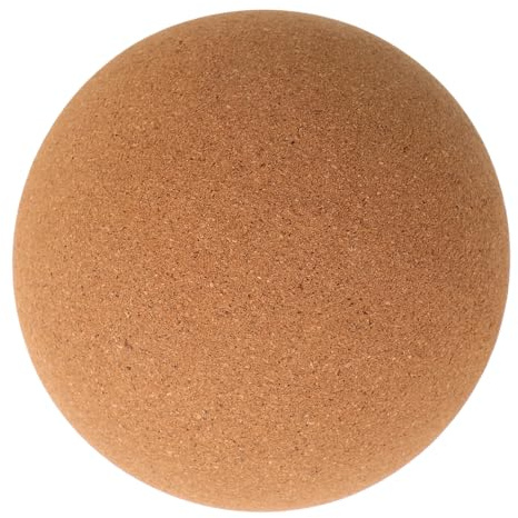 Homoyoyo Tapón de Corcho de Madera Natural Esférico 10 CM para Botella de Cristal Cierre Hermético Reutilizable para Vino y Frascos Tapón Redondo para Tarros y Dispensadores de Vidrio