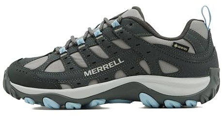 Merrell Women's Accentor Sport 4 Gore-TEX Waterproof Shoes, with Suede & Mesh Upper, EVA Midsole & Rubber Outsole, Vegan-Friendly Walking & Hiking Footwear