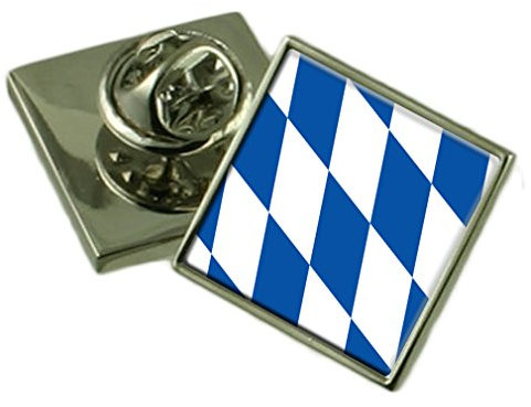 Select Gifts Freistaat Bayern Anstecknadel Abzeichen graviert personalisierten Box