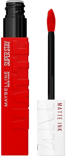 Maybelline SuperStay Matte Ink City Edition Liquid Lipstick Make up Pigmentiert Matte Long Lasting Wear Smooth Matte Finish Dancer 1 Stück