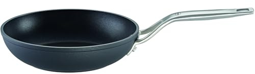 RÖSLE RAISE Bratpfanne, Universalpfanne mit Antihaftversiegelung ProPlex, 20 cm, geschmiedetes Aluminium, Edelstahlgriff, PFOA frei, Induktions- und Backofengeeignet
