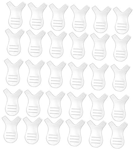Minkissy 30st Mascara-bürste in Y-form Pfropfen Wimpernliftbürste Wimpern Dauerwelle Kit Zubehör Für Wimpernwellen Wimpern Lift Bürste Wimpernbürste in Y-form Werkzeug Mini Plastik Suite