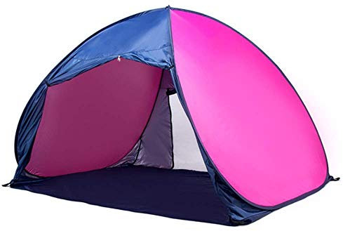 Campingzelt, Zelt, UV-Schutz, Strand, großer Pop-up-Sonnenschirm, tragbar, für Camping, Angeln, Wandern, Picknick, im Freien, ultraleichtes Vordach, Cabana Carryi (Zelt)