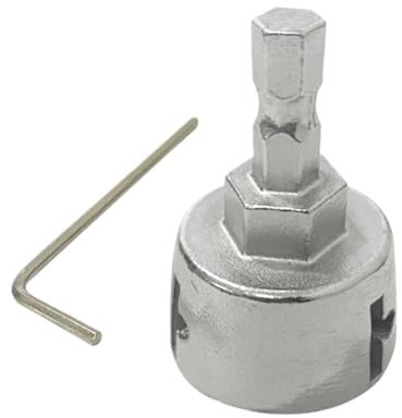 Eventerde Fraise à chanfreiner - Enlèvement de bavures externes pour métal, fraise de finition filetage extérieur pour acier, cuivre, aluminium, tubes et boulons