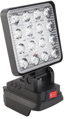 YWBL-WH Luz de Inundación Al Aire Libre Versátil 48W 4800 Lm para Notas de Barbacoa de Jardín con Protector de bajo Voltaje