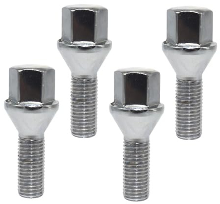 Rufutle Radschrauben für Mercedes Benz Citan W415 2012-2021, Auto Rad Reifen Stehbolzen Schraube Länger 4159900207/4159900107S2