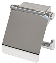 Papierhalter derby mit Deckel verchromt VIGOUR DEPH