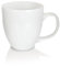 Mahlwerck Jumbotasse, große Kaffeetasse aus Premium Porzellan mit hoch-glänzender Oberfläche, Geschenktasse, Pearl White, 400ml