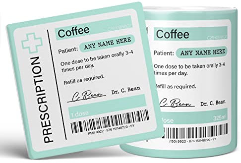 Mug Monster Taza de café con receta, regalo personalizado para colega, taza de café de cerámica, regalo para hombres o mujeres, taza extra grande y gigante disponible, taza blanca de 20 onzas y