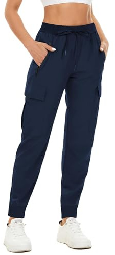 SMENG Womens Quick Dry Trousers Joggers Sports Running Pants Outdoor Workout Hiking Sweatpants