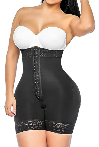 YIANNA Women Tummy Control Shapewear Strapless Faja Colombianas Body Shaper
