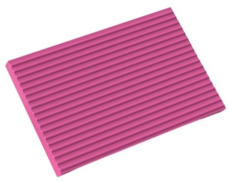 Fonowx Balance-Pad, Stabilitätstrainer-Pad, Kniepolster, weiches Kniepolster für Übungen, Übungspad für Balance für Indoor-Kerntraining, 33x61cm Rosenrot