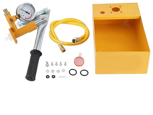 2,5 MPa 25 Kg Manuelle Hydraulikpumpe, Hydraulische Handpumpe, Druckpumpe Zum Testen von Rohrleitungen Und Zur Gewährleistung Ihrer Haltbarkeit Und Sicherheit