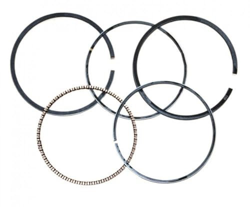 Kolbenring 60 mm + 0,5 mm, 5 Stück, kompatibel mit R SU EH12 EH12-2D EH12-2B M MT-75 4,0 PS Motor Rammer Stamper Compactor Ersatz
