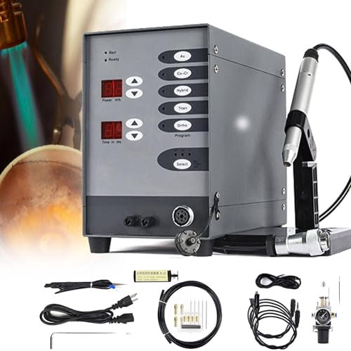 Automatic Spot Welder Pulse Argon Arc Welding Machine 100W High Power Jewelry Repair Tool 50-600A 5L/min Numerical Control Touch for Soldering Jewelry