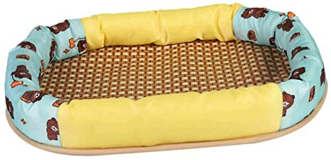 BESPORTBLE Kühlmatte Für Hunde Und Katzen Selbstkühlendes Sommerbett Atmungsaktive Und rutschfeste Unterlage Für Und Camping Und Leicht Für Kleine Und Mittelgroße Tiere