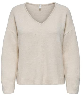 ONLY Onlwhitney LS V-Neck Knt Onlwhitney LS V-Neck Knt Mujer (Pack de 1)