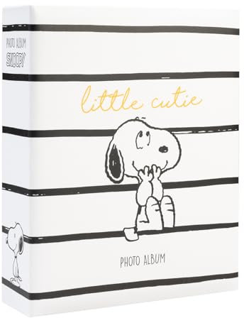 Grupo Erik: Album fotografico Snoopy |Album 300 foto 13x18 con copertina rigida, Album fotografico 13 x 18 300 tasche, Album foto 13x20, Foto 12x18 o Foto 13x19, Snoopy Gadget