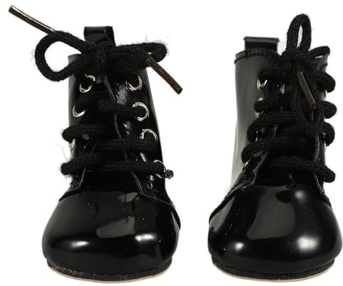 TOYANDONA Miniatur-Stiefel Aus Pu Puppen Puppenschuhe Schuhe Zum Anziehen Für Spielpuppen Dekoratives Miniaturschuh-zubehör