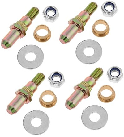 TOPBATHY 4sets Kit Riparazione Cerniere Per Porte Auto Perni e Spessori Per Cerniere Compatibili Suv Installazione Semplice e Supporto Stabile