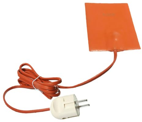 Piastra Riscaldante Elettrica 220v 150w Gialla | Silicone e Plastica, Cavo da 2m, Temperature 40/60/80/100/120 ℃