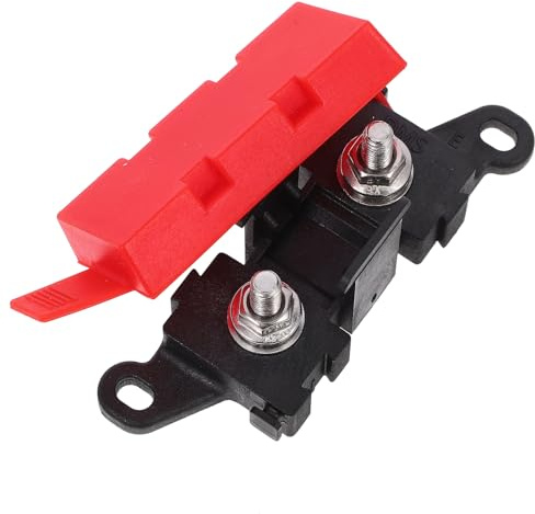 Anneome 200a Blocco Fusibili e Auto Morsettiera Barra Collettrice in Siliconica e Inox Blocco Distribuzione Per Camper e Camion Capacità