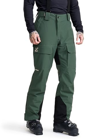 RevolutionRace AccXel Insulated 2L Ski Pants für Herren, Strapazierfähige und Warme Skihose mit Recco