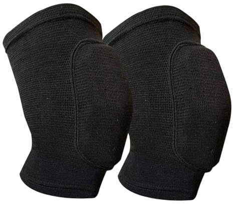 pawpoem 2 PCS Genouillère Danse, Genouillères Sport, Unisexes élastiques, Ge nouillère Travail, Ge nouillère Enfant, Protege Genoux Sport, Genouillère Volleyball, pour Yoga, Running et Fitness