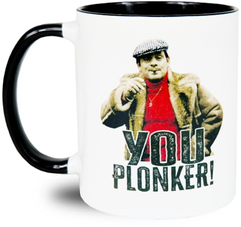 Reactive Brands MUGEMS You Plonker! Mug - Funny Only Fools Horses Delboy Coffee Or Tea Mug