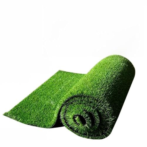 PGPOMEPCPY Pelouse Artificielle Tapis Décoratif en Gazon Artificiel, Faux Tapis De Pelouse Doux for Le Jardinage sur Balcon, Exposition De Plantes D'intérieur, Salle De Jeux for Enfants(2x10m)