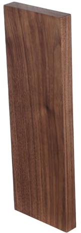 POPETPOP Planche de Bois Noyer Marron Non Finie Haute Résistance 30x10x2cm pour Revêtement de Sol et Projet de Décoration Intérieure