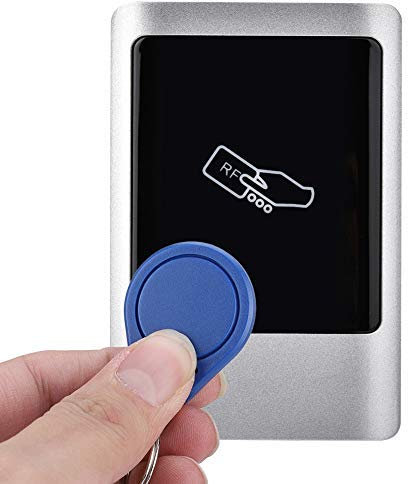 Qinlorgon RFID Zutrittskontrolle Türöffner, Im Freien wasserdichte RFID Reader Tür Access Management Smart Card für Outdoor Indoor(ID: 125 kHz)
