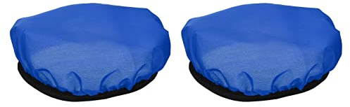 PATIKIL 7 18cm Morbido Diffusore Lampada Copertura, 2pz Panno Diffusore Strobo Riflettore Lampada Calzino per Flash Luce Bellezza Piatto Fotografia Studio, Blu