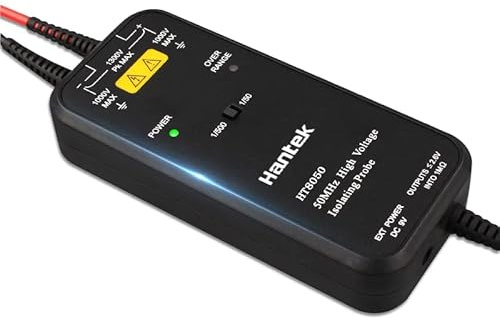 Hantek High Voltage Differential Oscilloscope Probe Hantek HT8100 Oscilloscope Probe High Voltage Differential Probe, 50MHZ-100MHZ(HT8100)