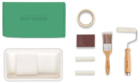 Rust-Oleum Ready to Roll - Eco Paint Kit (Small) - Bathroom Tile Matt Rich Greens