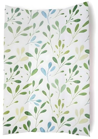 Clair de Lune Cambiador de bebé con cuña antivuelco, 69 x 44 cm, color verde oliva