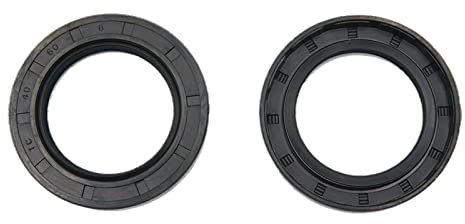 Dichtungsscheibe 2 Stück NBR-Wellendichtring, Nitril-Öldichtring TC-23*30*32*34*35*36*37*38*39*40*42*43*45*47*68*4/5/6/7/8 /9/10 Wellendichtring Dichtungslippe ( Size : 23x35x6mm 2pcs )