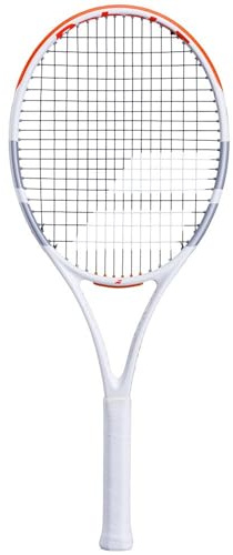 Babolat Evo Strike unbesaitet 290g Tennisschläger Weiß - Rot Griffstärke 2