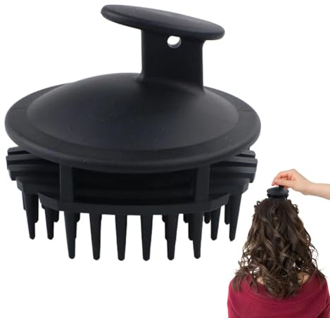 Nettoyeur de cuir chevelu, brosse à shampooing, brosse de massage pour cuir chevelu, masseur de cuir chevelu, brosse pour le cuir chevelu, appareil de massage du cuir chevelu pour femmes et filles
