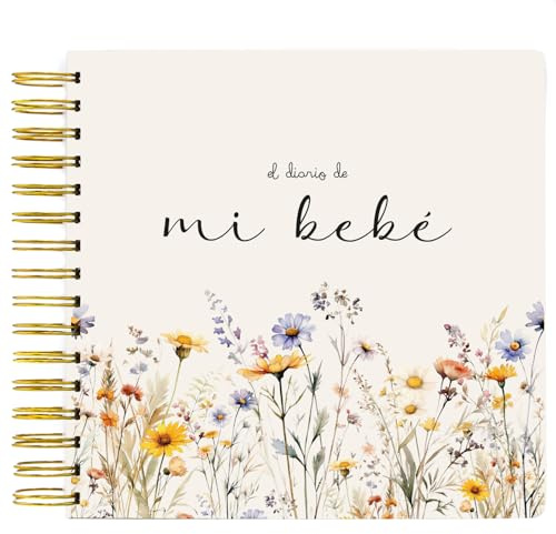 Susiko - Diario Y Álbum de Recuerdos para Bebé, Libro de Fotos y Memorias hasta los 5 Años, Regalo para Mamás y Recién Nacidos, con Bolsa y Lámina para Enmarcar