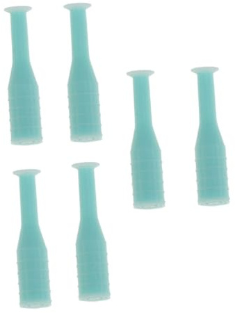 WRITWAA 8pcs Eyewear Inserter Remover Tool Set with Suction Holder, Portable Lens Suction Cups for Daily and Monthly Soft Lenses, Green, Suitable for Home and Travel Use