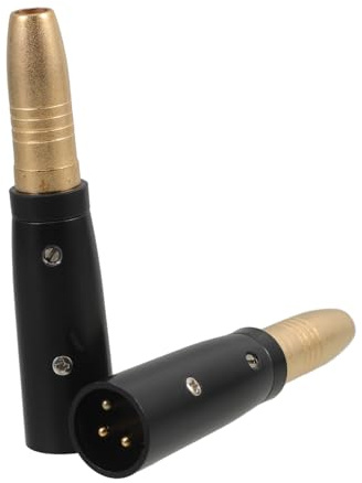 SEWACC 2pièces Adaptateur TRS vers XLR Femelle 3 Broches Adaptateur Audio pour Câbles Convertisseur De Prise De Microphone