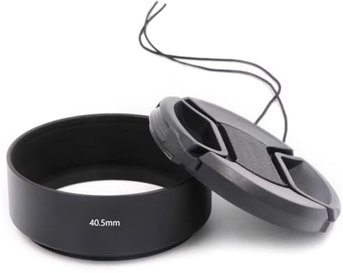 Parasol universal de metal cilíndrico para objetivo de cámara 37 39 40.5 43 46 49 52 55 58 62 67 72 77 82 mm parasol antirreflectante