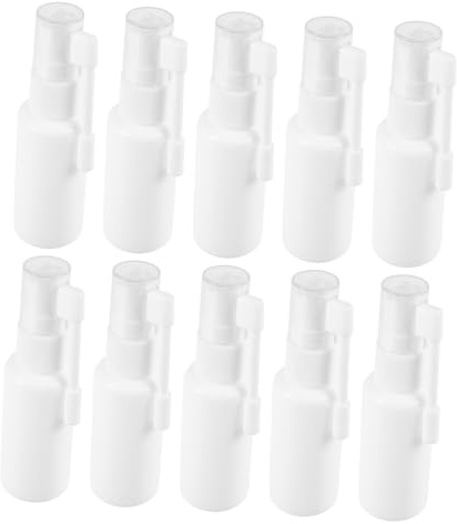 HONITANO 10piezas Botellas Spray Nasal Recargables con Pulverizador De Niebla Fina para Limpieza Nasal Ergonómicas Diseño Compacto para Uso Familiar y Personal