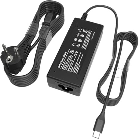 Chargeur Chromebook 45w USB C Chargeur pour HP Dell Lenovo Acer 315 ASUS Google HP Chromebook D'ordinateur Portable Ordinateur Chromebook Universel de Type C à Charge Rapide
